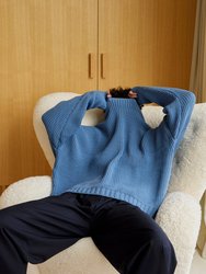Laumės: Baltic Blue Merino Wool Sweater