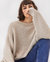 Laumes: Beige Merino Wool Sweater