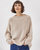 Laumes: Beige Merino Wool Sweater - Beige