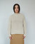 Laumes: Beige Merino Wool Sweater