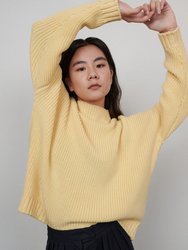 Laumes Honey Merino Wool Sweater - Honey