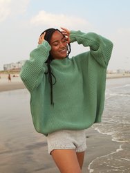 Laumes: Sage Green Merino Wool Sweater