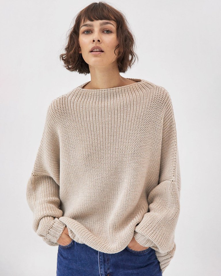 Laumės Sweater - Pearl