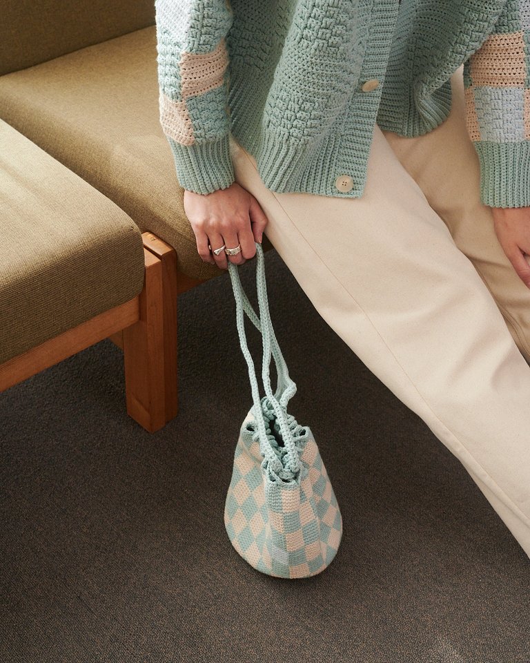 Mėnulis: Fantasy Sea Foam Cotton Bag