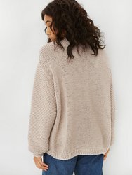 Nida Sand Dune Cotton Sweater