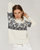 Pasaka: White Merino Wool Turtleneck Sweater - White