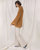 Rib Lounge: Beige Merino Wool Pants