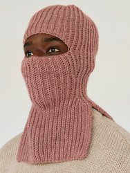 Speigas: Alpaca Wool Balaclava - Dusty Pink