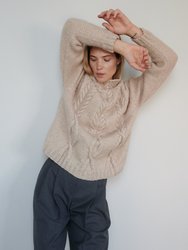 Ula Buckwheat Merino Wool Sweater - Buckwheat
