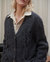 Vilnele Dark Grey Merino Wool Cardigan