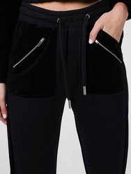 Dual Fabric Joggers