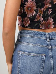 Floral Crop Top