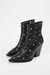 Star Studded Leather Boots