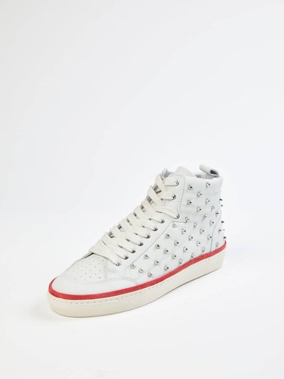 THE KOOPLES Studded Leather Sneaker In White product