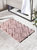 Diamond Tufted Bath Mat - Blush