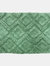 Diamond Tufted Bath Mat - Green - Green