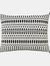 Ganado Woven Throw Pillow Cover - Black - Black