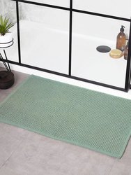 Loft Rectangular Bath Mat - Eucalyptus