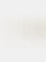 Loft Rectangular Bath Mat - White - White