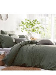 Stonehouse Duvet Set - Eucalyptus - Twin - Eucalyptus