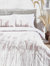 The Linen Yard Pampas Cotton Washed Duvet Set (Blush) (Full) (UK - Double)