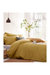 The Linen Yard Stonehouse Duvet Set (Ochre Yellow) (Queen) (UK - King) - Ochre Yellow