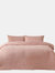 The Linen Yard Tufted Polka Dot Duvet Set (Blush) (Full) (UK - Double) - Blush