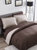 Chestnut 7 Piece Reversible Bed in a Bag Comforter Set - Beige/ Brown