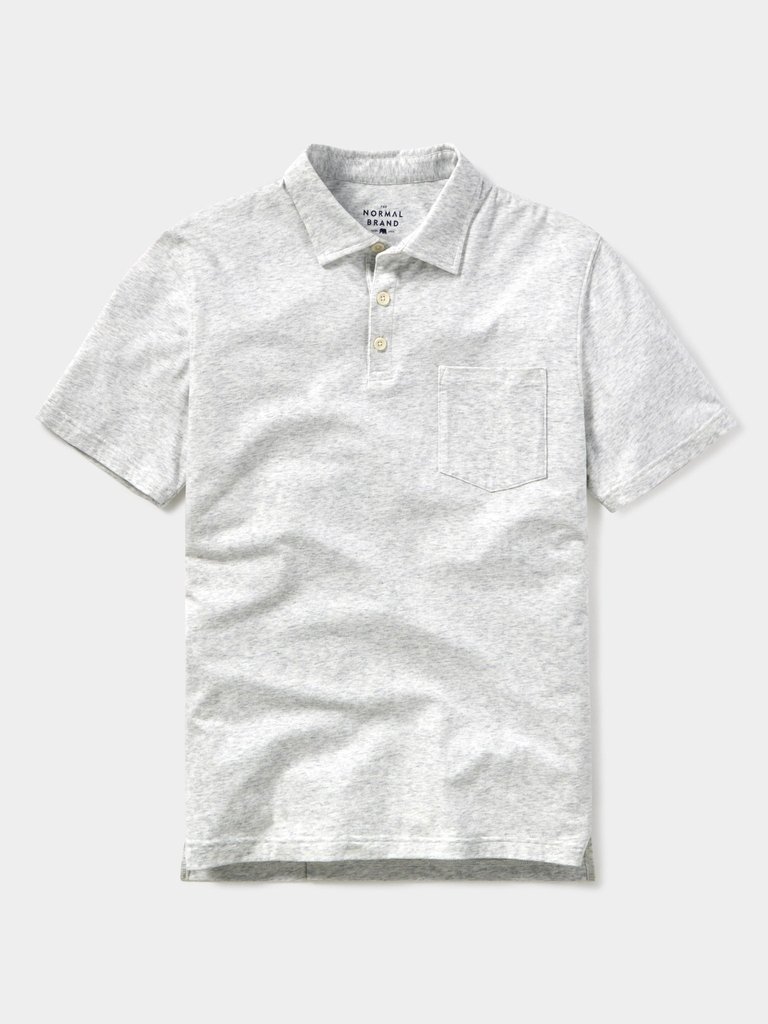 Active Puremeso Polo T Shirt - Stone