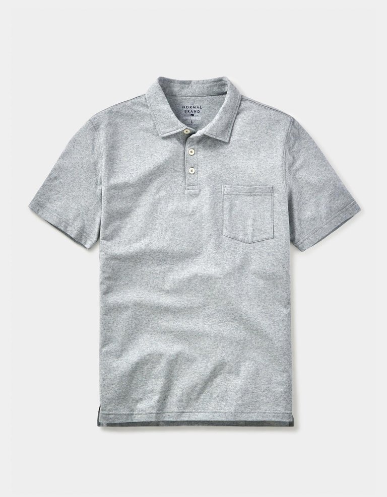 Active Puremeso Polo T Shirt - Grey