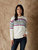 Apres Knit Hoodie In Cream Multi - Cream Multi