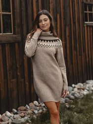Arvada Fair Isle Sweater Dress