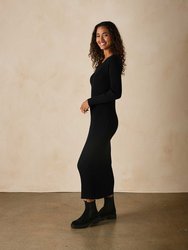 Ava Ribbed Maxi Dress