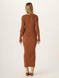 Ava Ribbed Maxi Dress