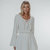 Bell Sleeve Mini Dress - White