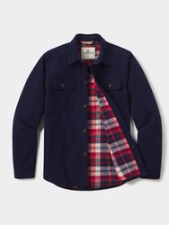 Brightside Flannel Lined Workwear Jacket - Navy