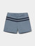 Button Front Trunks - Mineral Blue-Navy