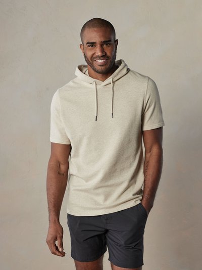 The Normal Brand Cole Terry Athletic Hoodie - Oatmeal product