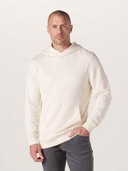 Cole Terry Popover Hoodie - Cream