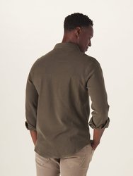 Comfort Terry Shirt Jacket