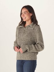 Dani Quarter Zip Sweater