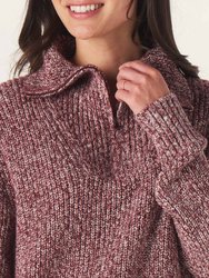 Dani Quarter Zip Sweater