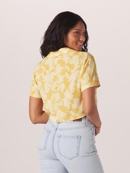 Ezra Crepe Cropped Shirt