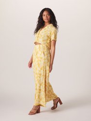 Ezra Crepe Wide Leg Pant