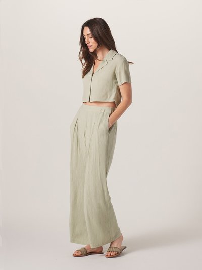 The Normal Brand Ezra Crepe Wide Leg Pant product