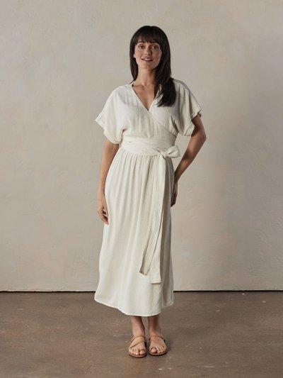 The Normal Brand Ezra Crepe Wrap Dress product