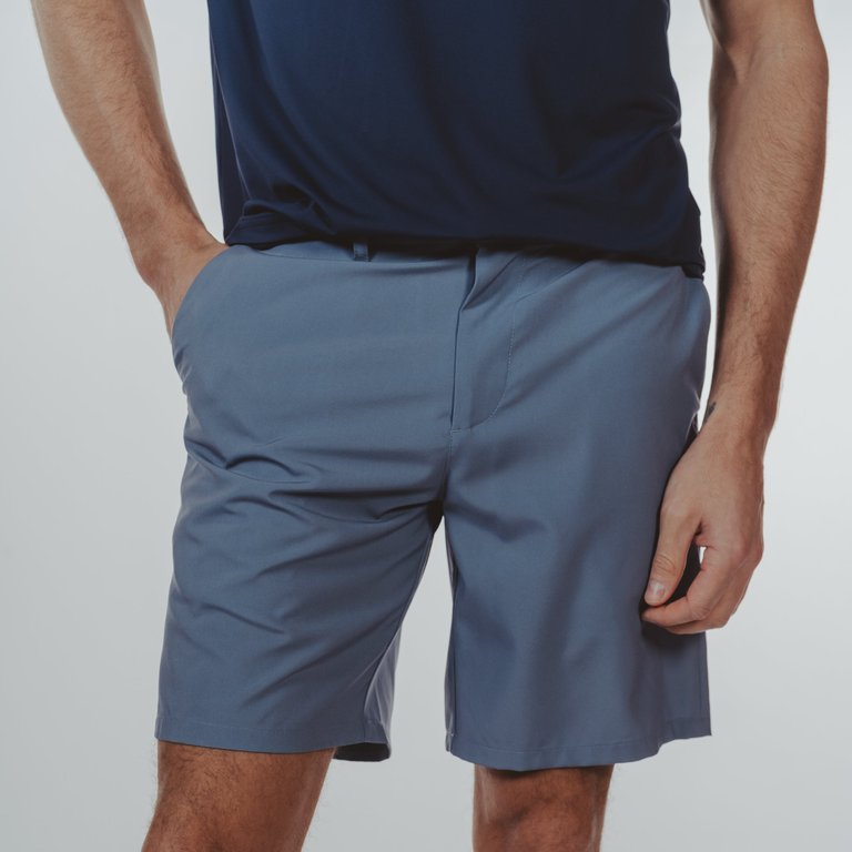 Hybrid Shorts - Mineral Blue