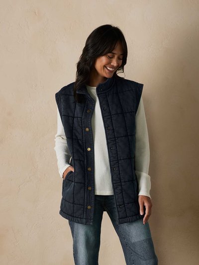 The Normal Brand Jackie Premium Fleece Quilted Vest product