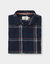 Jackson Button Up Shirt - Navy Plaid