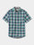 Jasper Short Sleeve Button Down Shirt - Lagoon Plaid